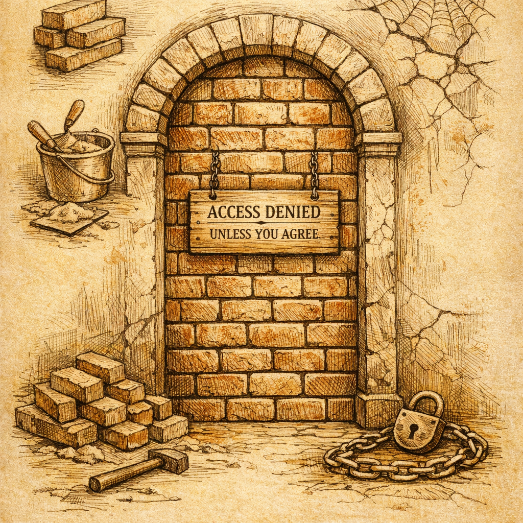 Illustration for: Your Cookie Wall Is Not as Legal as You Think